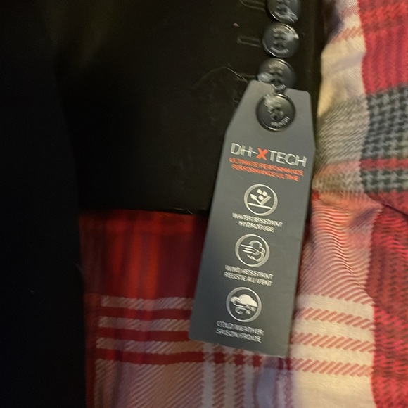 Men’s Overcoat Black XL - Cotton - Picture 4 of 9